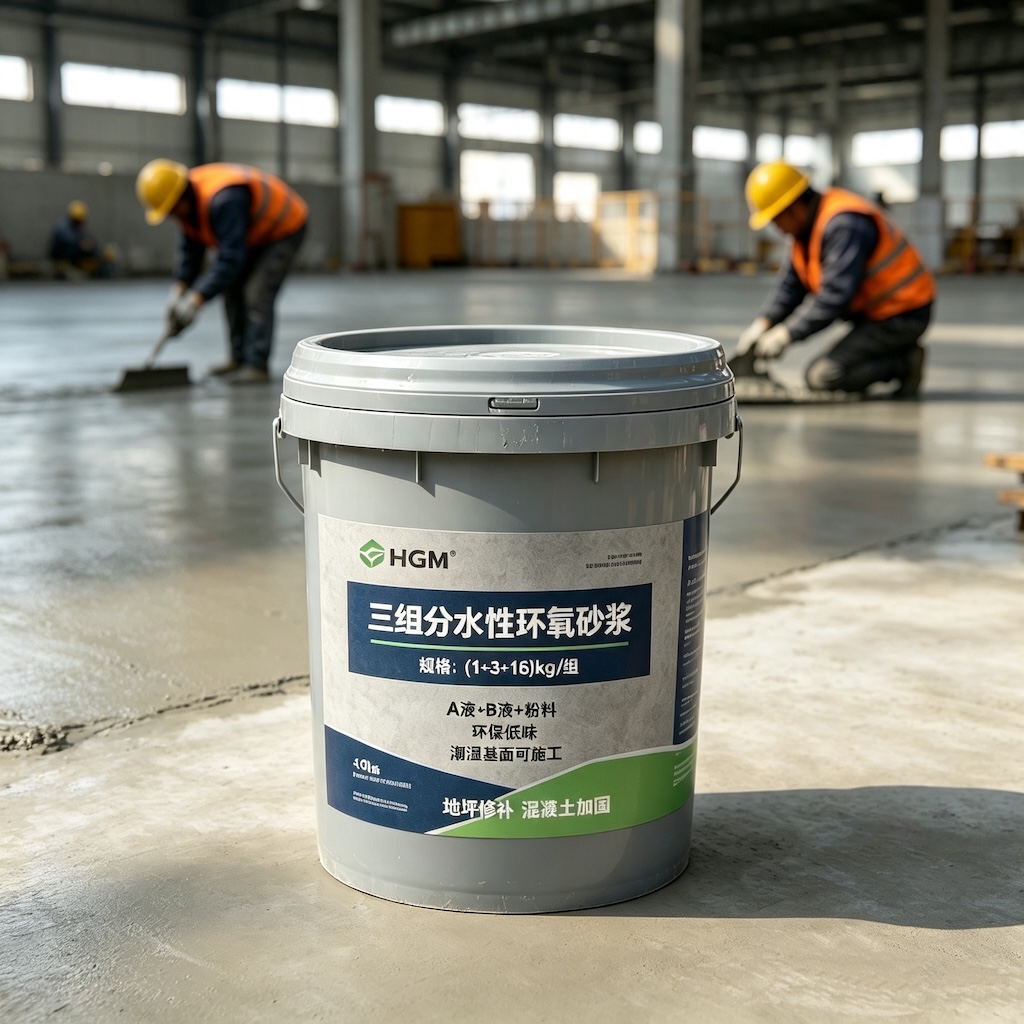 龙江三组份水性环氧砂浆